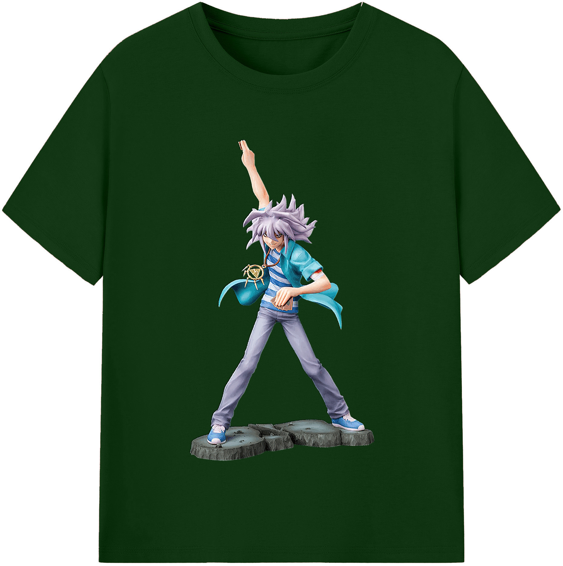 （画像用） 遊☆戯☆王 Yu-Gi-Oh! 綿100％半袖Tシャツ（フロントプリント）